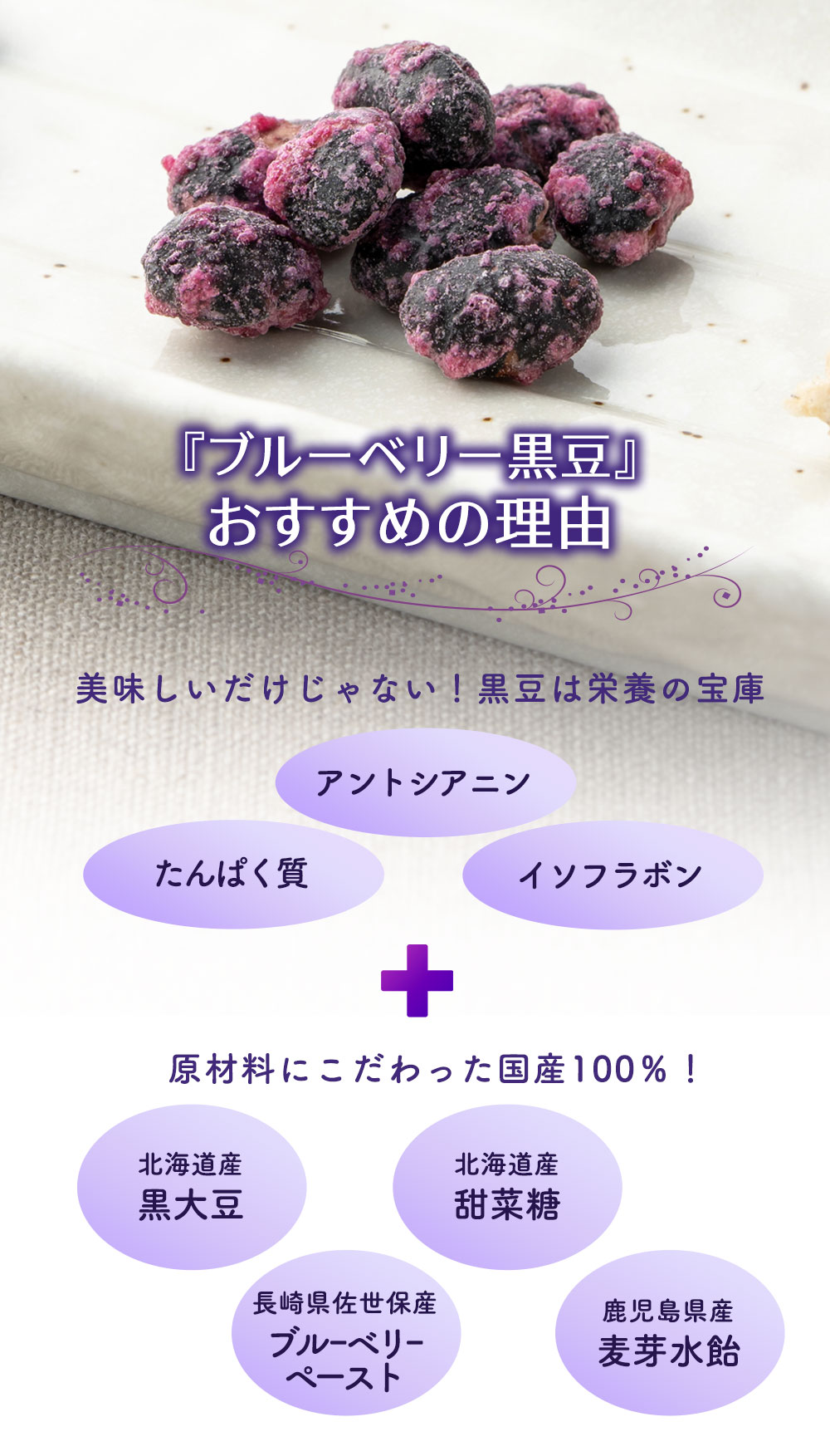 ブルーベリー黒豆おすすめの理由