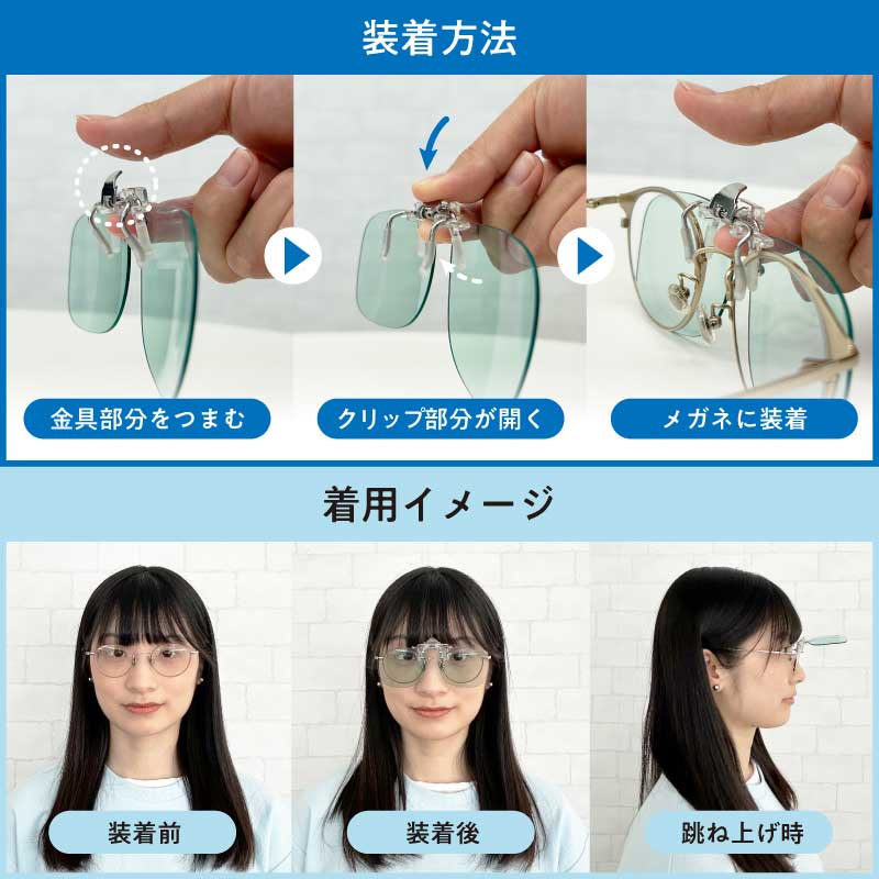 着用方法と着用イメージの画像