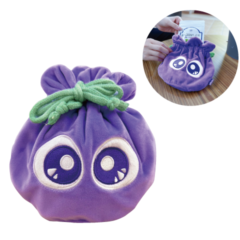 ブルブルくんぬいぐるみ巾着